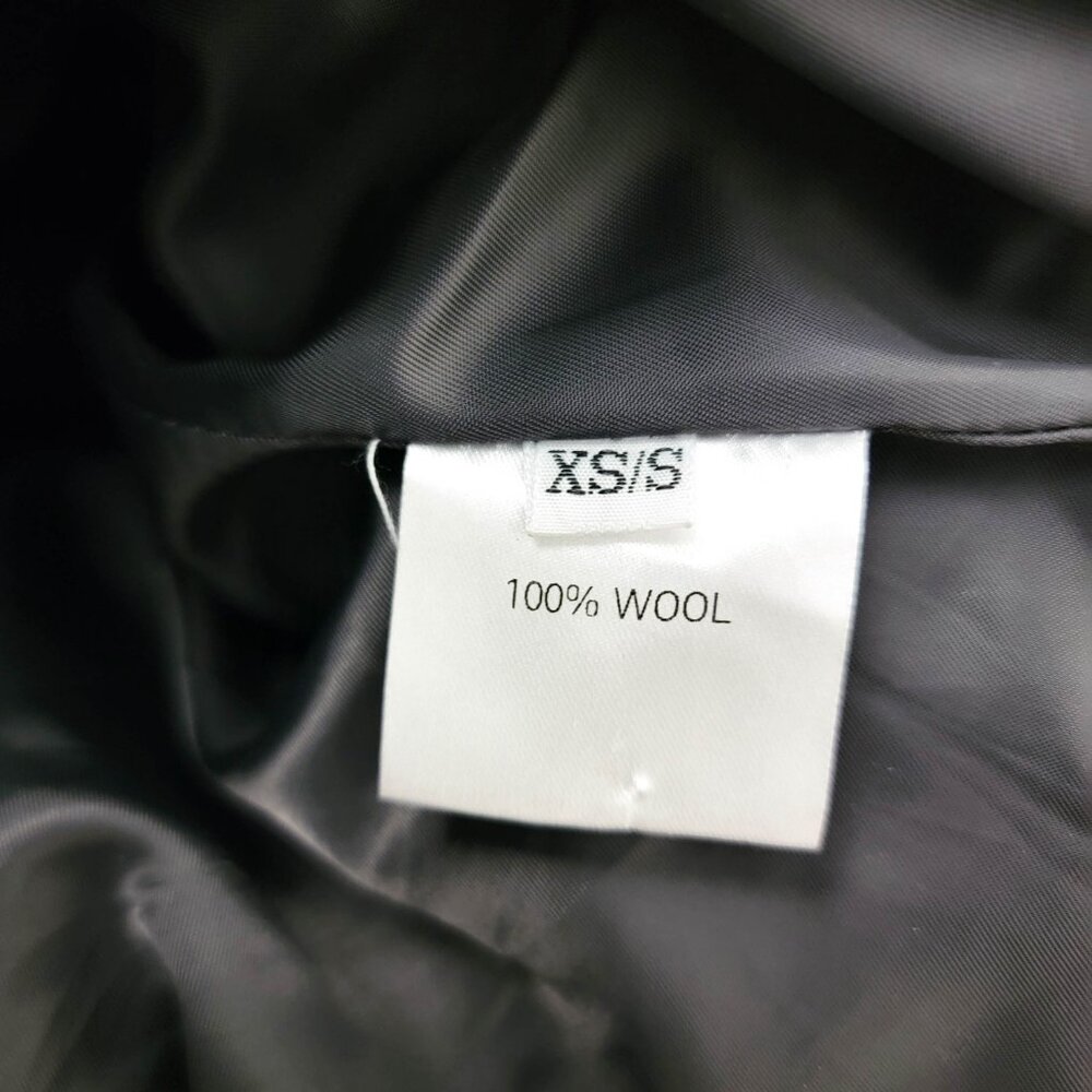 The Frankie Shop Anya Oversized Wool Coat in Grey XS/S - Picture 9 of 9